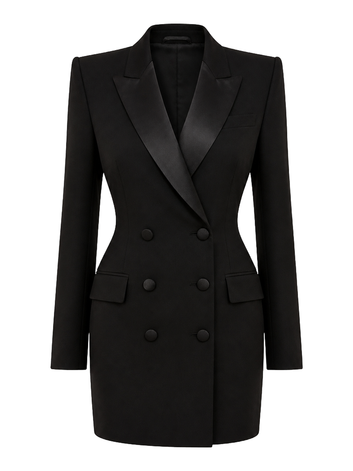 Black Tuxedo Mini Dress product image