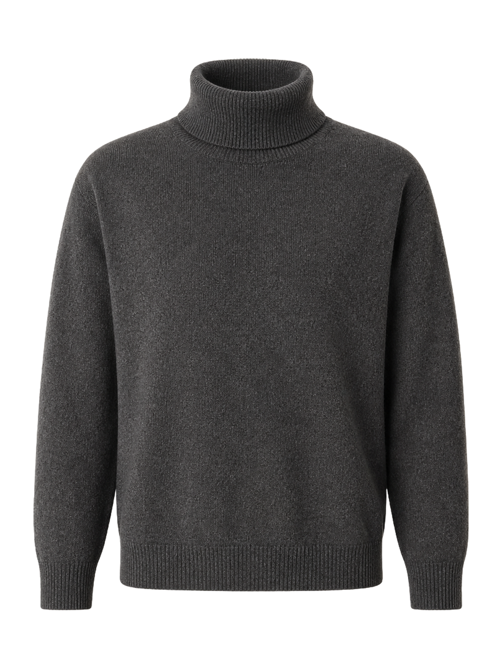 Charcoal Cashmere Turtleneck product image