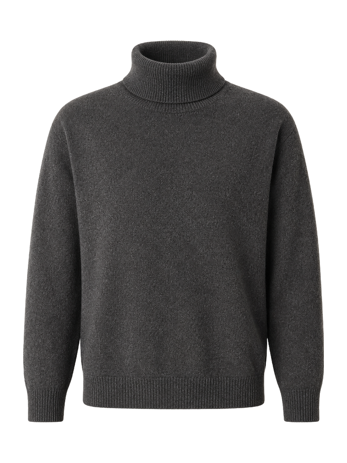 Charcoal Cashmere Turtleneck product image