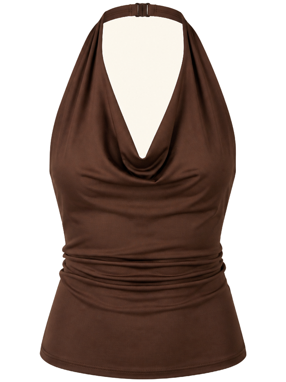 Chocolate Halter Top detail product image