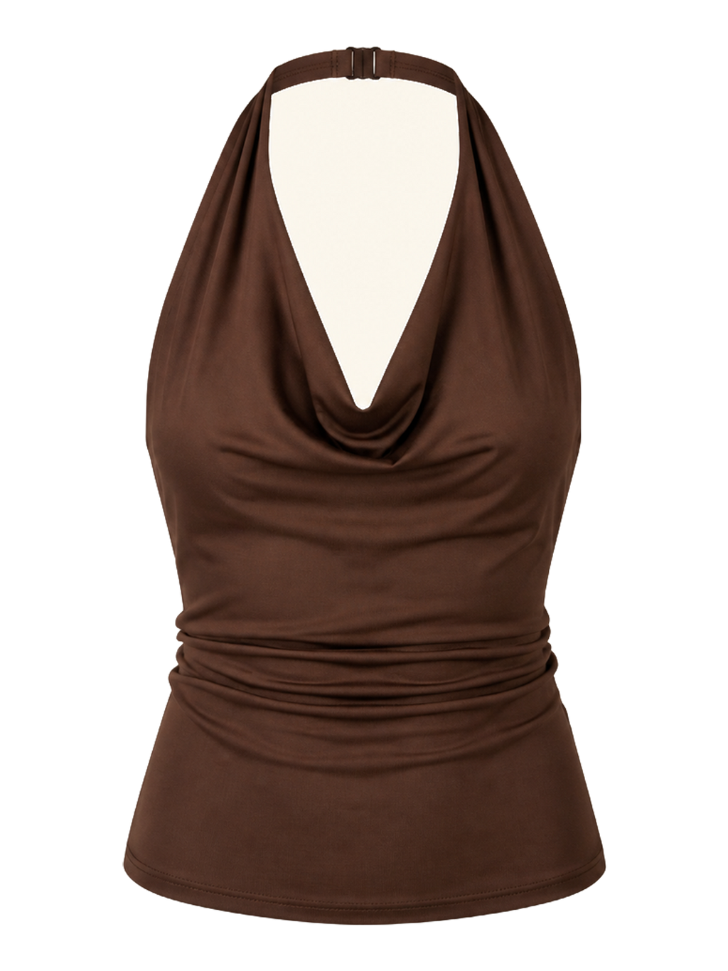 Chocolate Halter Top transparent product image