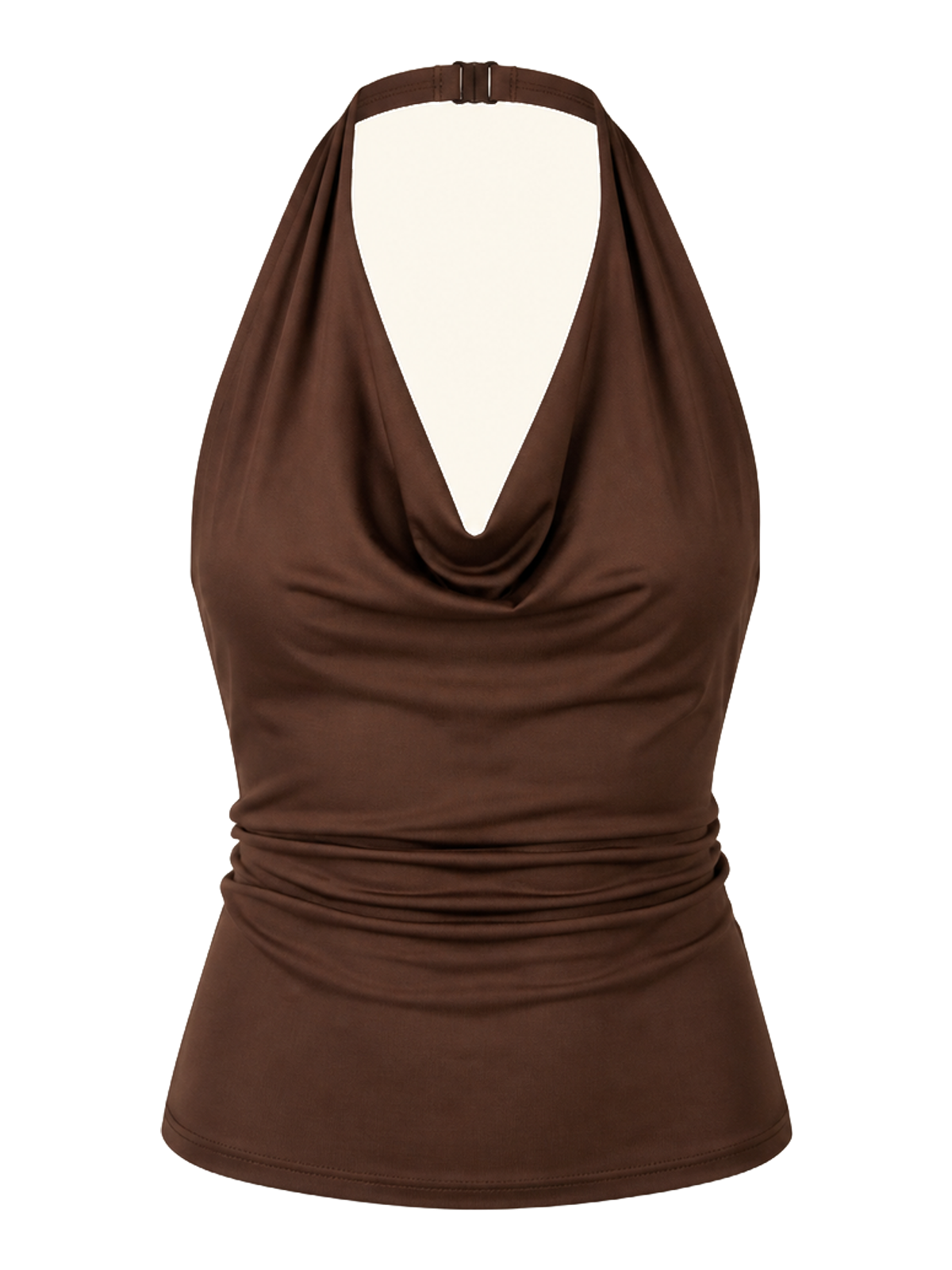 Chocolate Halter Top transparent product image