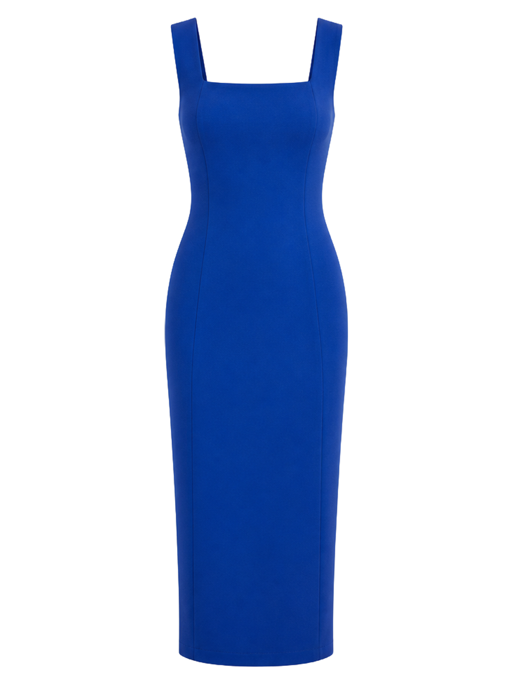 Cobalt Column Midi Dress product image detail