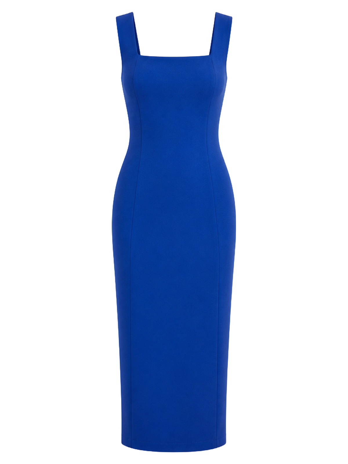 Cobalt Column Midi Dress product image detail