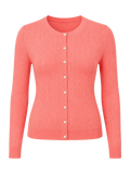 Coral Pointelle Cardigan product image