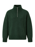 Forest Green Half-Zip Sweater product image