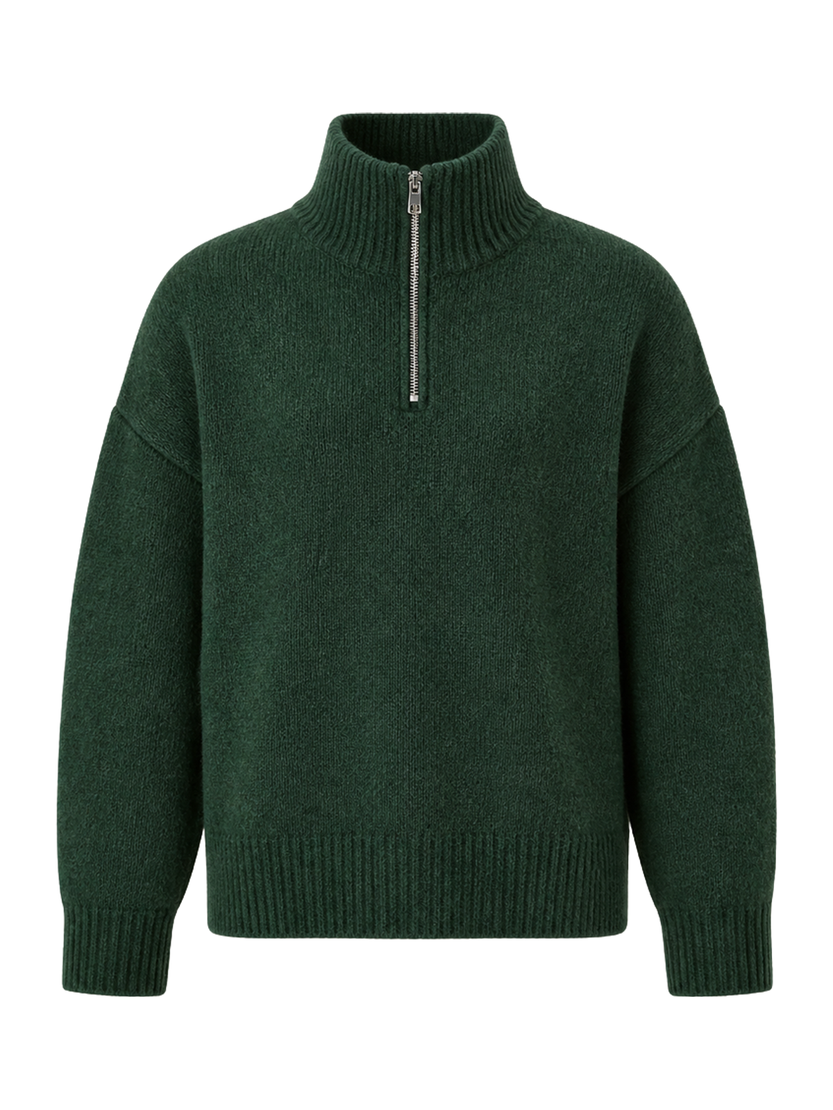 Forest Green Half-Zip Sweater product image