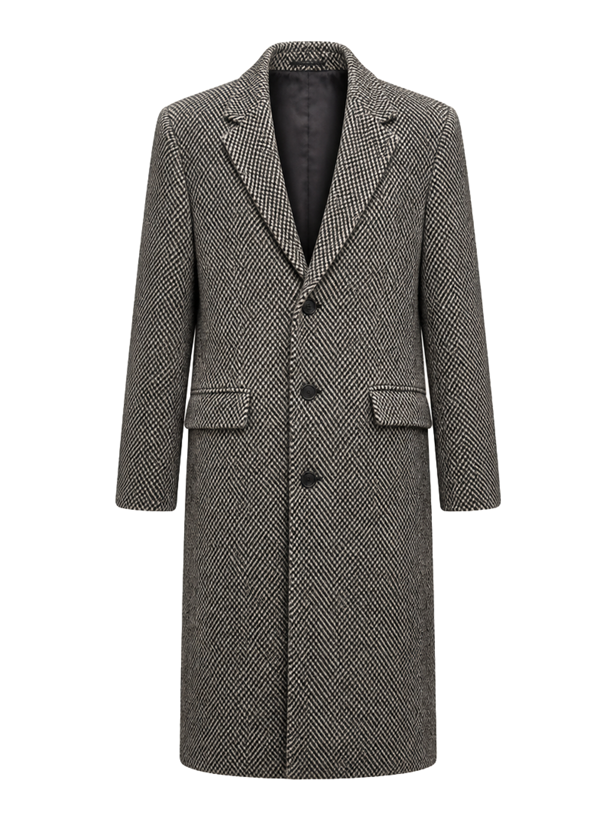 Herringbone Tailored Wool Coat product image