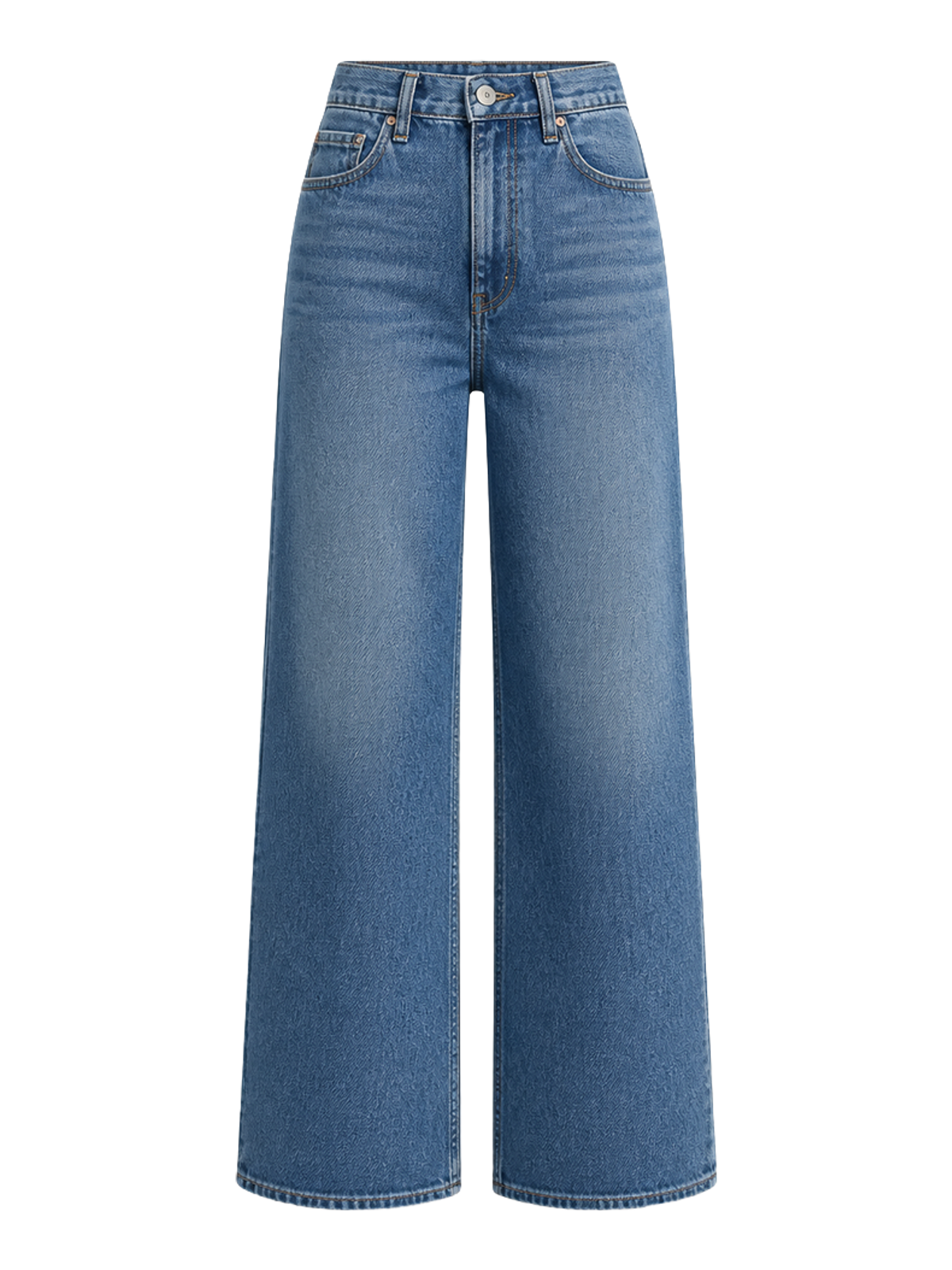 High-Rise Wide Denim transparent product image