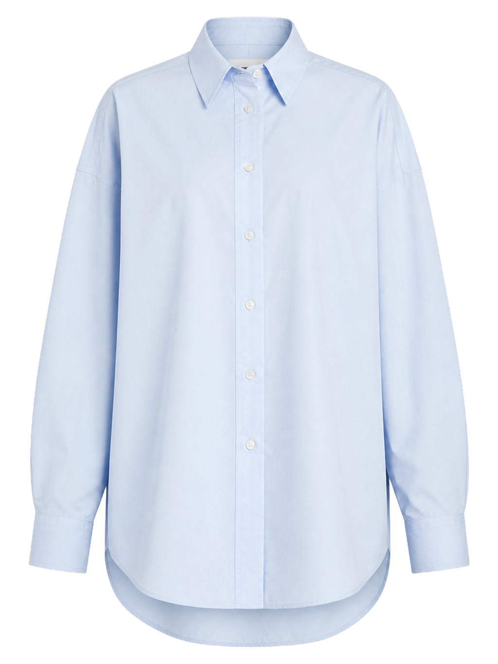 Ice Blue Poplin Shirt product image detail