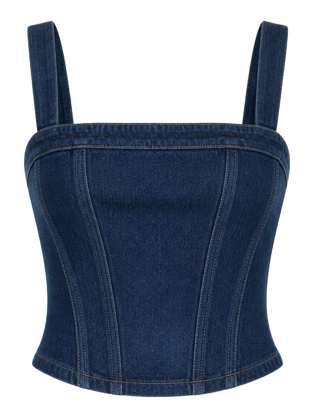 Indigo Denim Corset Top product image
