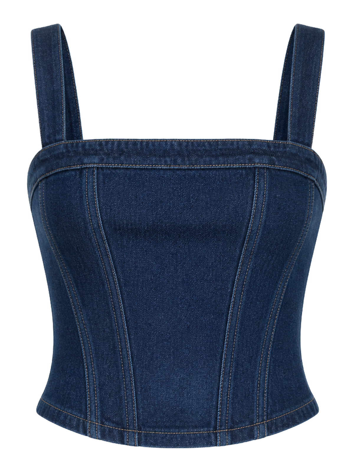 Indigo Denim Corset Top product image