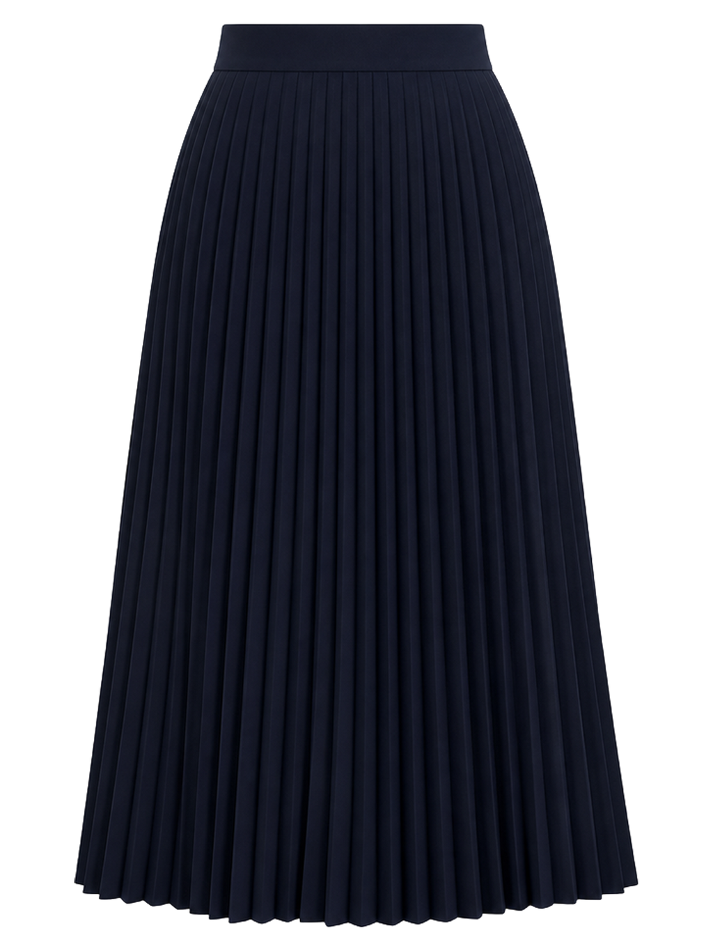Ink Pleated Midi Skirt product image detail