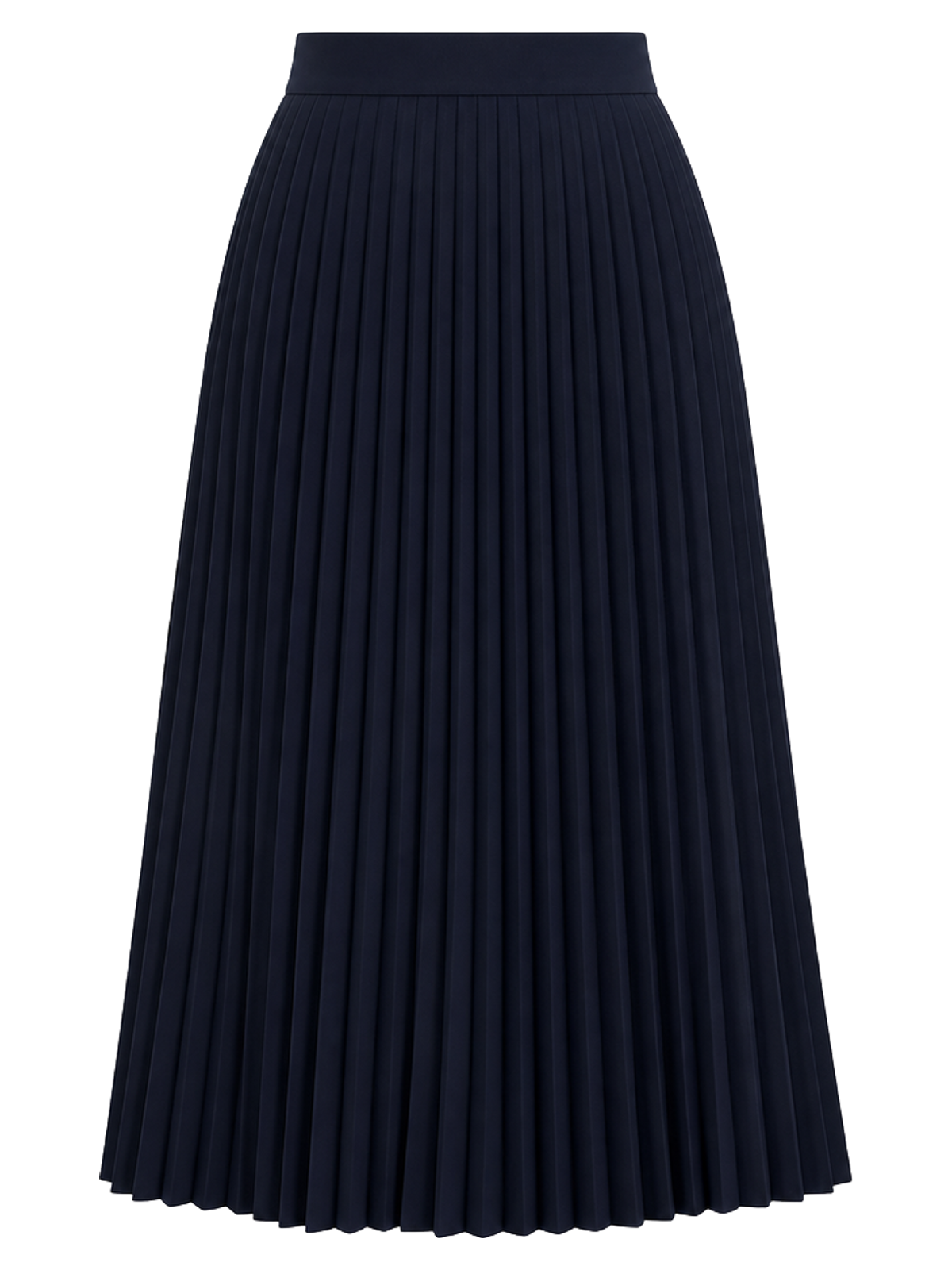 Ink Pleated Midi Skirt product image detail