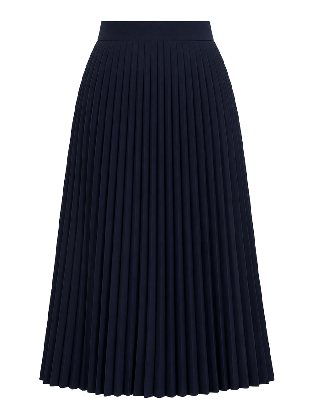 Ink Pleated Midi Skirt product image