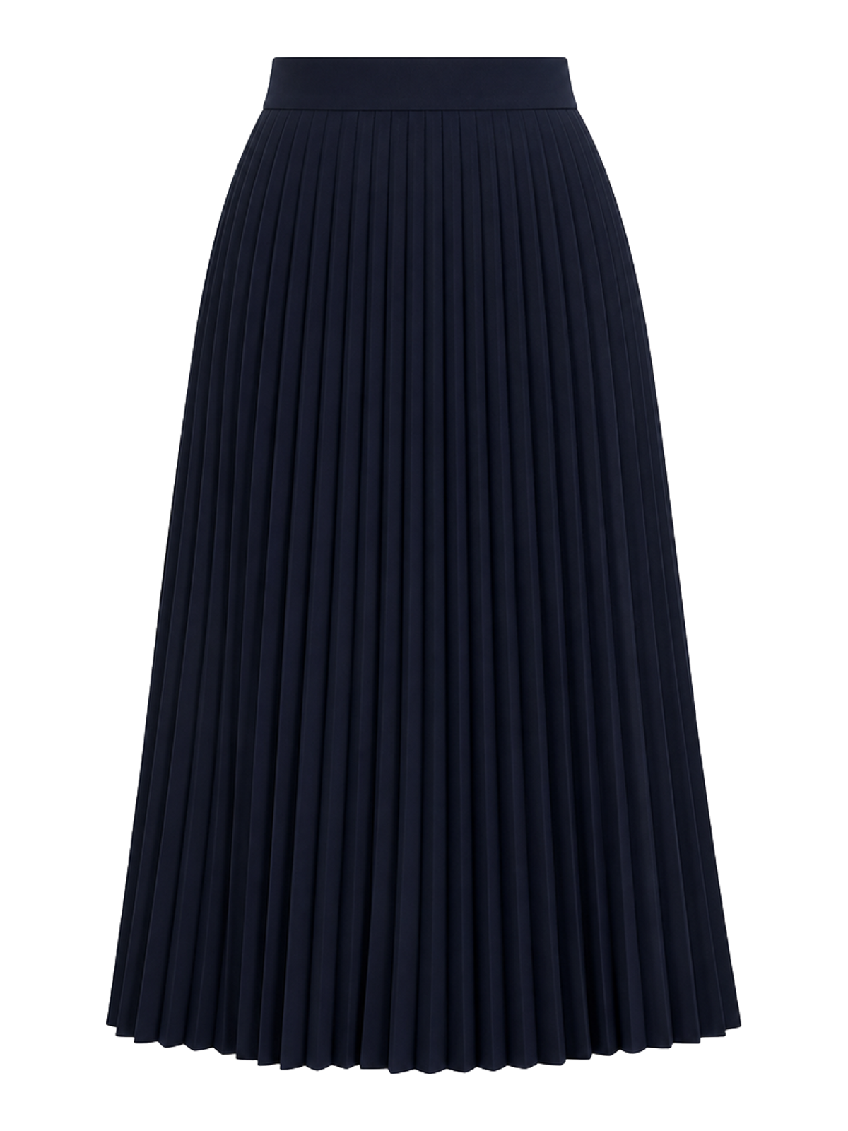 Ink Pleated Midi Skirt product image