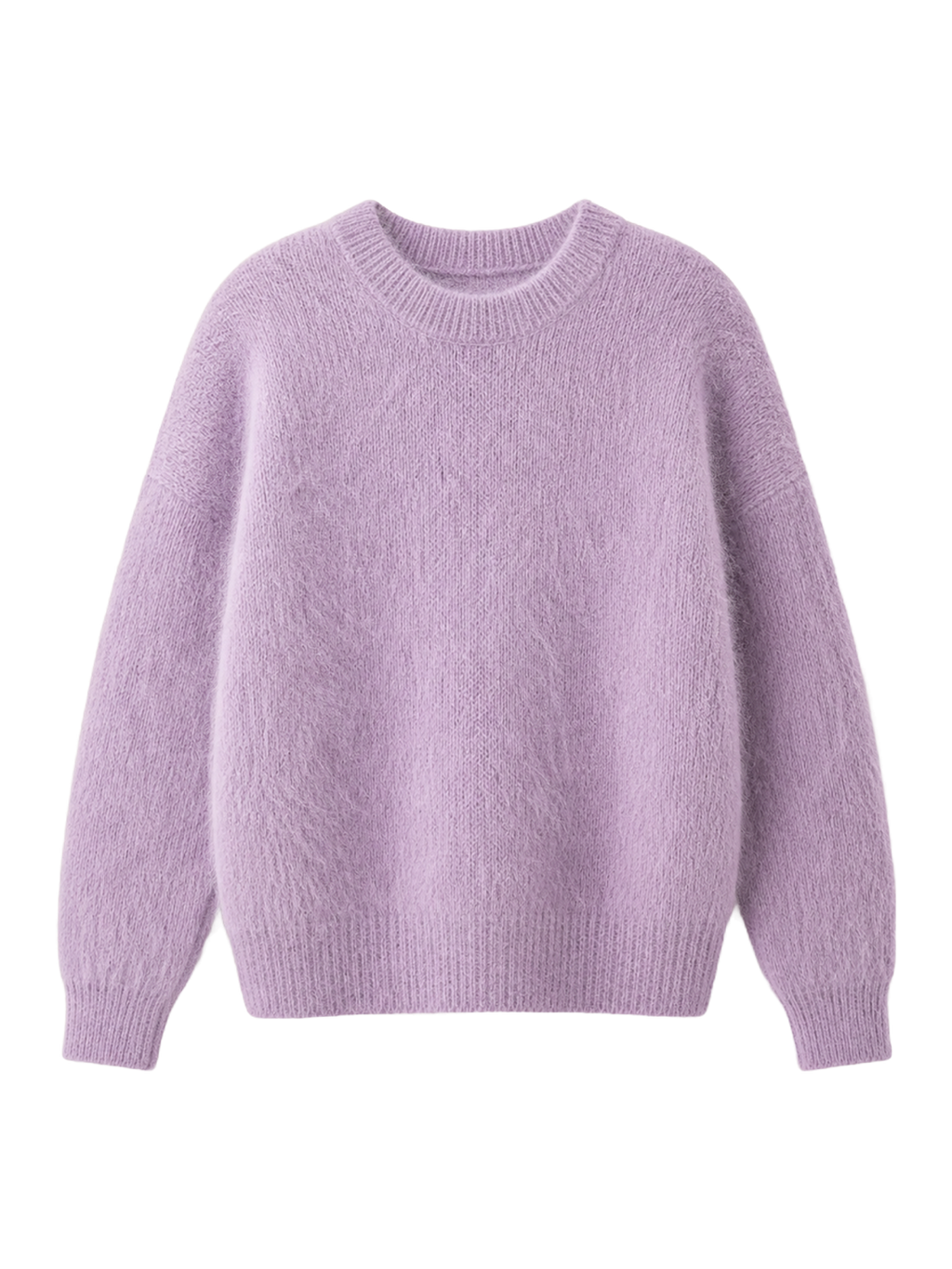 Lilac Mohair Sweater transparent product image