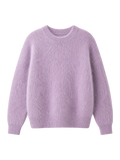 Lilac Mohair Sweater transparent product image