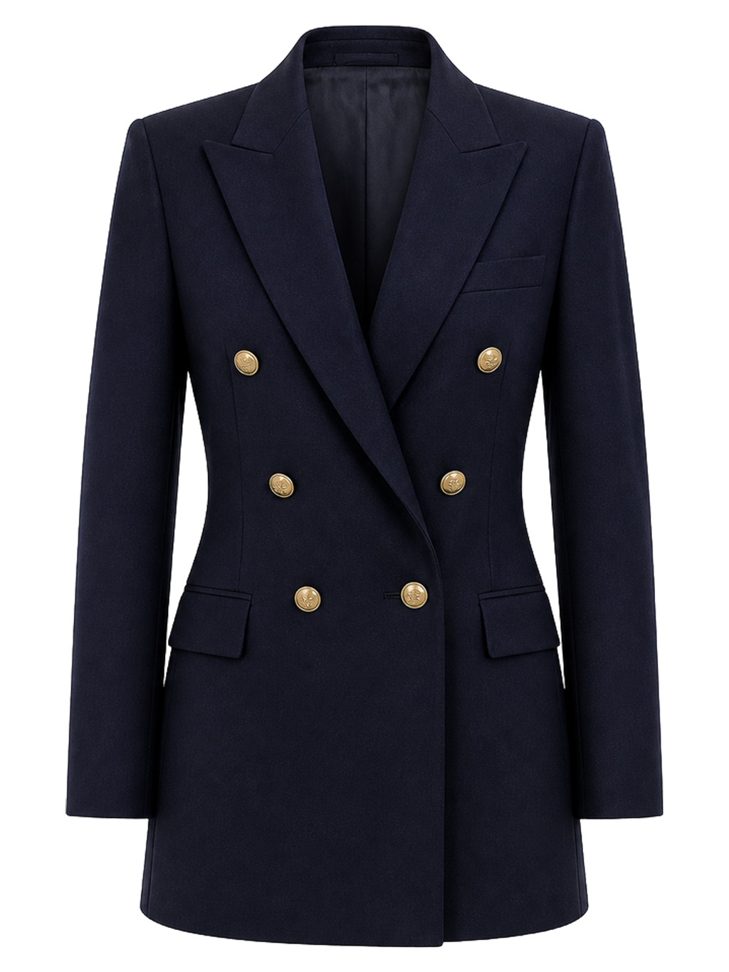 Navy Double-Breasted Blazer product image detail