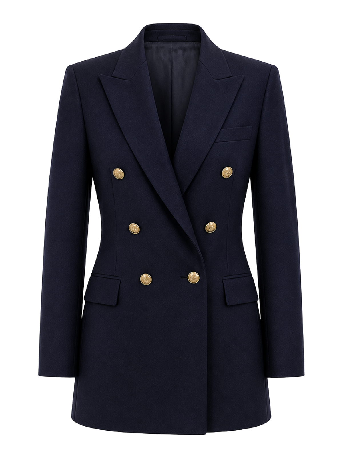 Navy Double-Breasted Blazer product image