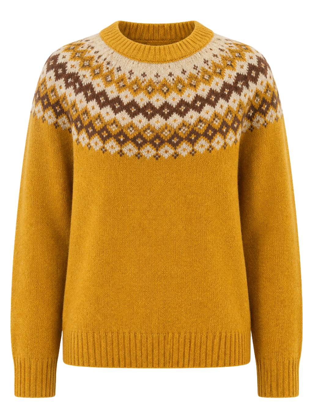 Ochre Fair Isle Sweater product image detail