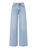 Pale Blue Wide-Leg Jeans product image