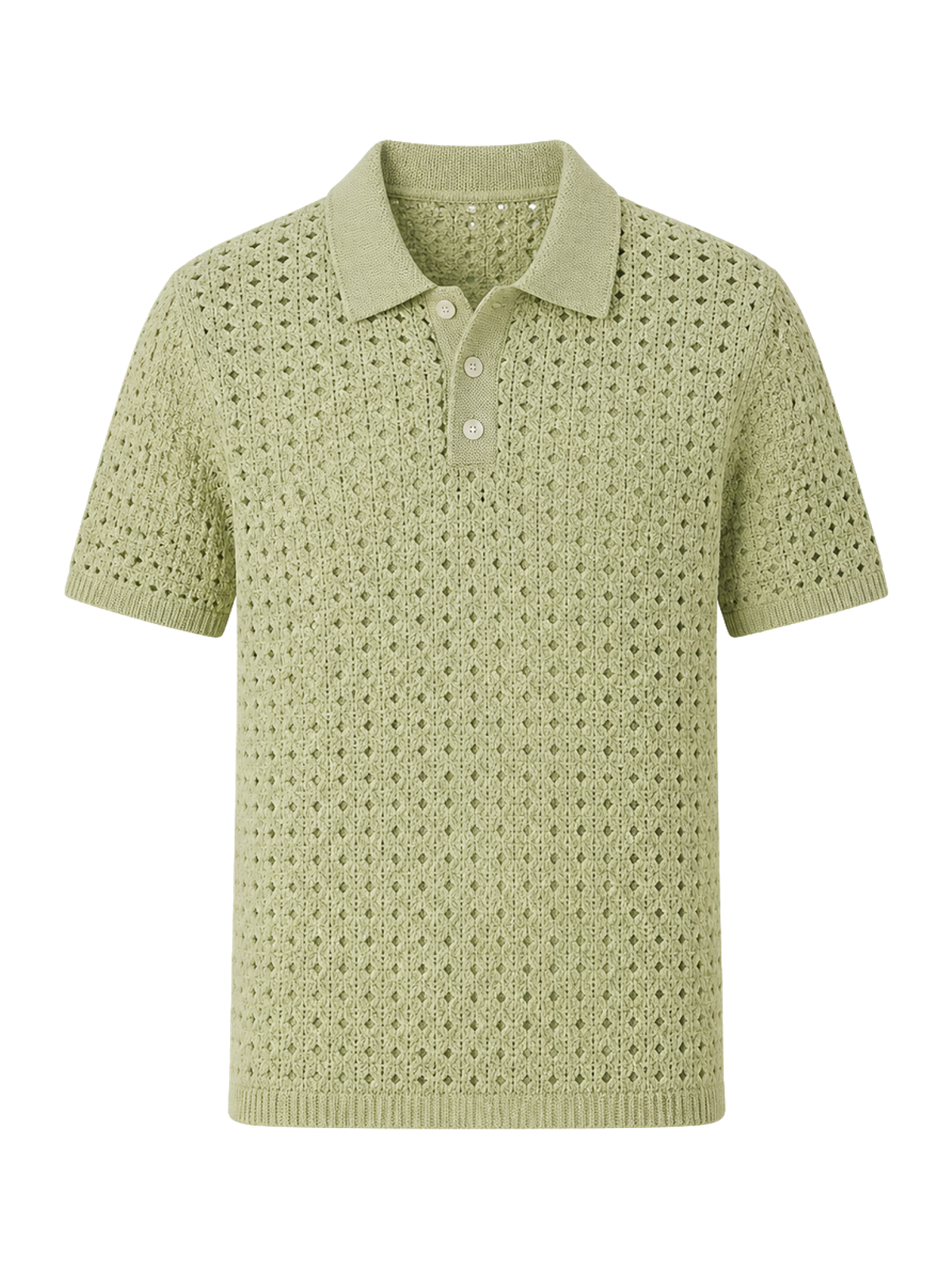 Pistachio Crochet Polo product image