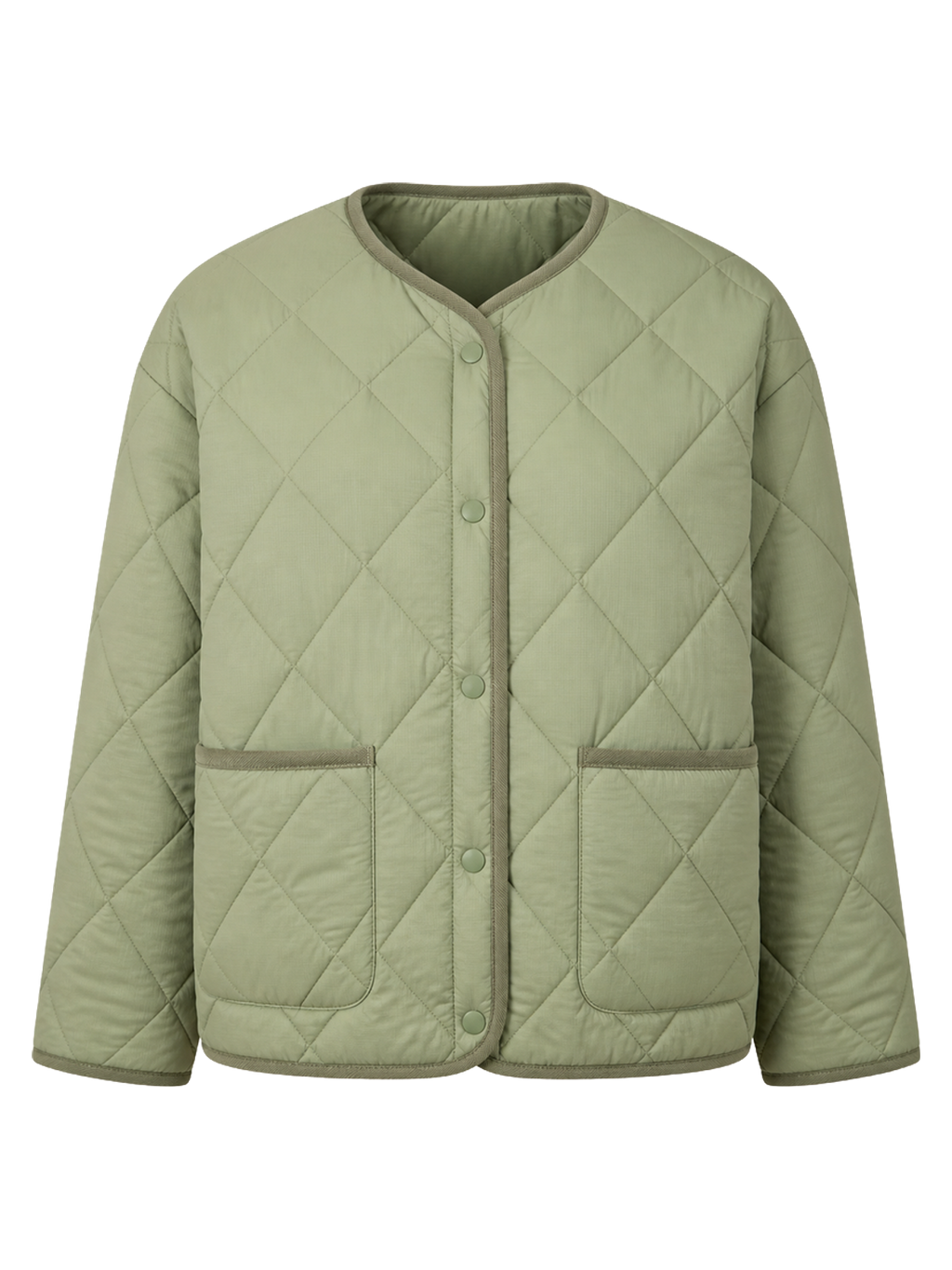 Sage Quilted Liner Jacket product image detail