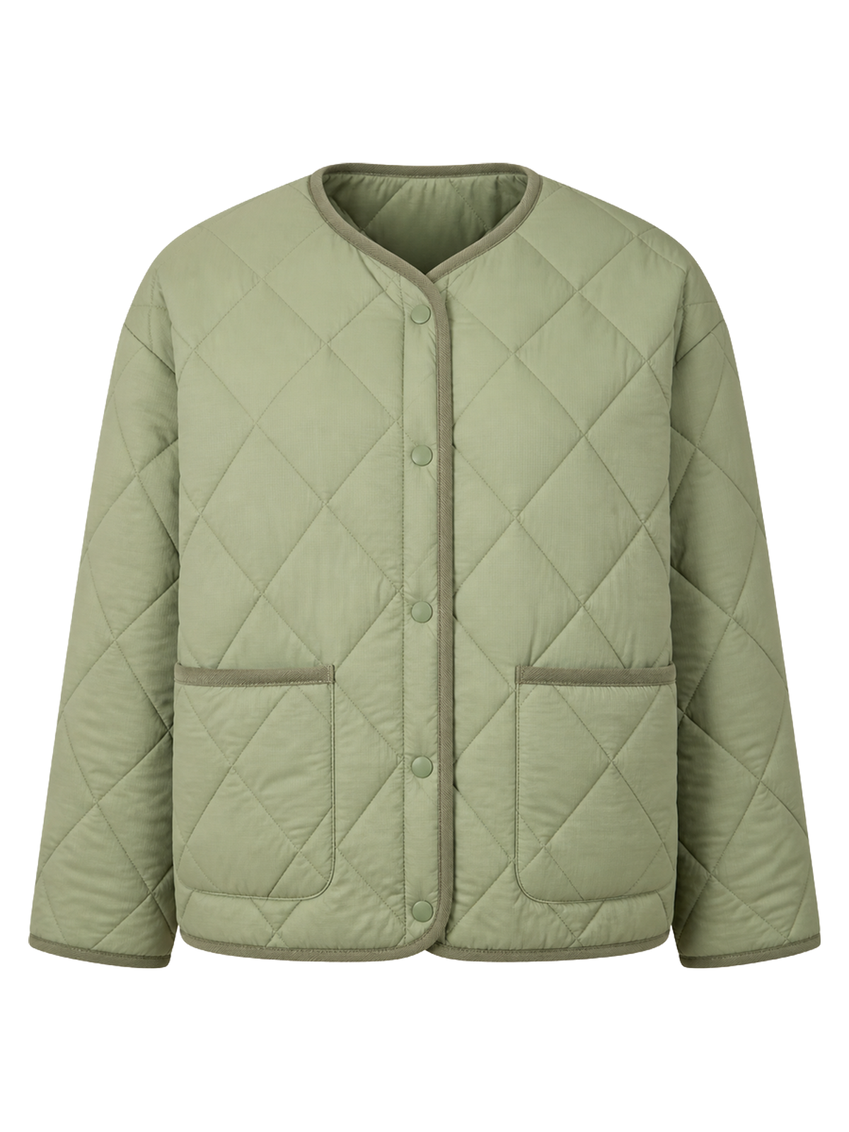 Sage Quilted Liner Jacket product image detail